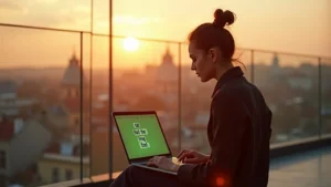 Reggeli fókusz irodateraszon