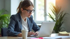 Irodai dolgozó ösztönző juttatásokkal