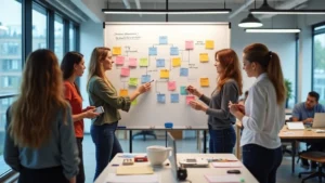 Női fejlesztők közös ötletelése