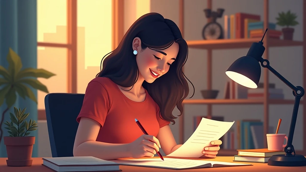 Jelentkező szöveget szerkeszt