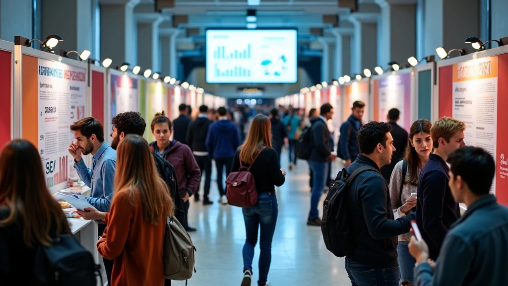 Karriervásár digitális kijelzővel