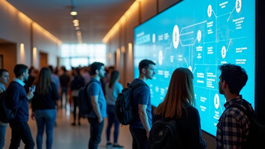 Egyetemi karriervásár forgatag